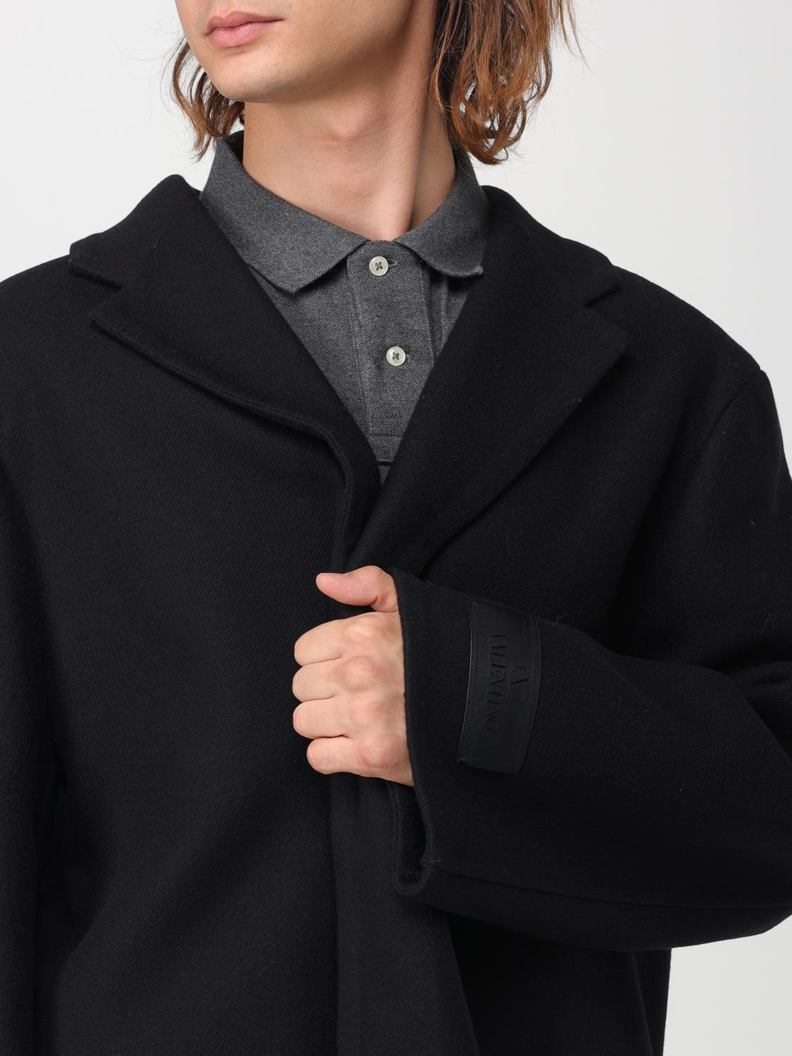 Valentino wool coat - Black | 3V3CAG828U4 | GIGLIO.COM
