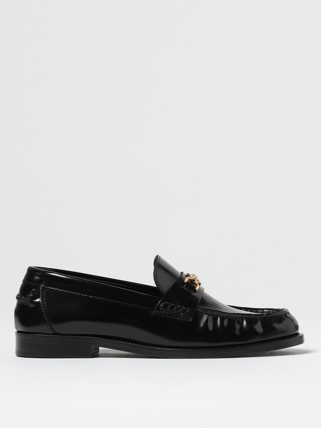 VERSACE MOCASINES: Mocasines mujer Versace, Negro - Img 1