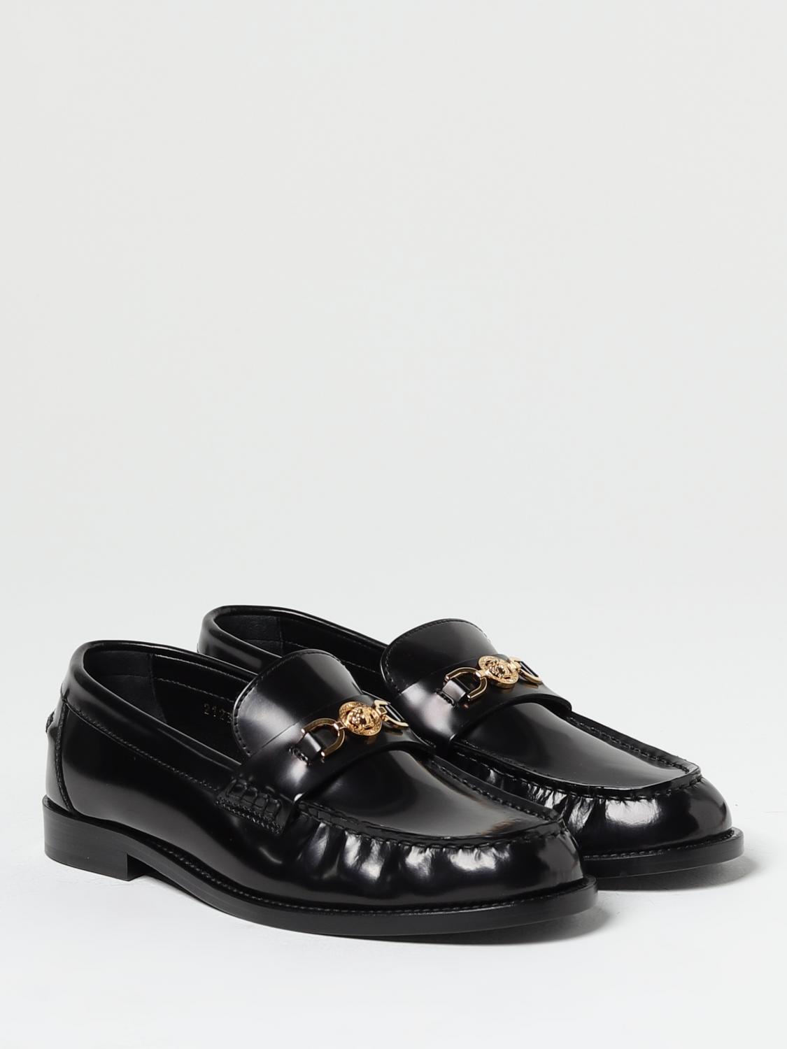 VERSACE MOCASINES: Mocasines mujer Versace, Negro - Img 2
