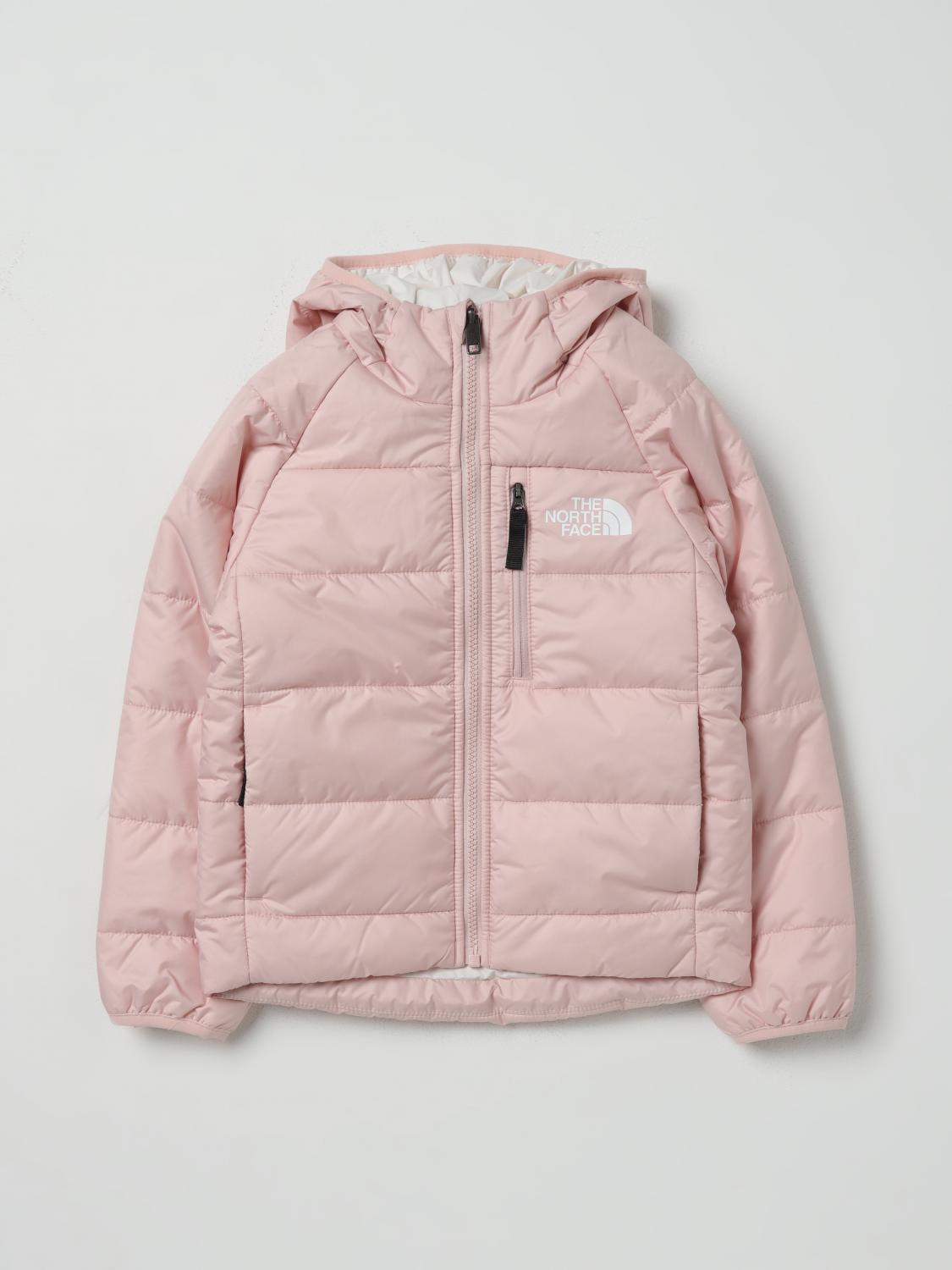 Skijacke North Face Jacke Rosa Schwarz Down Jacket Kinderjacke