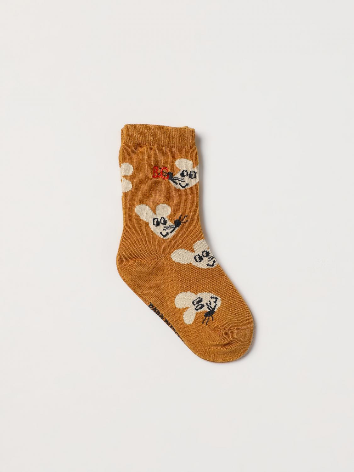BOBO CHOSES CHAUSSETTES: Chaussettes fille enfant Bobo Choses, Marron - Img 1