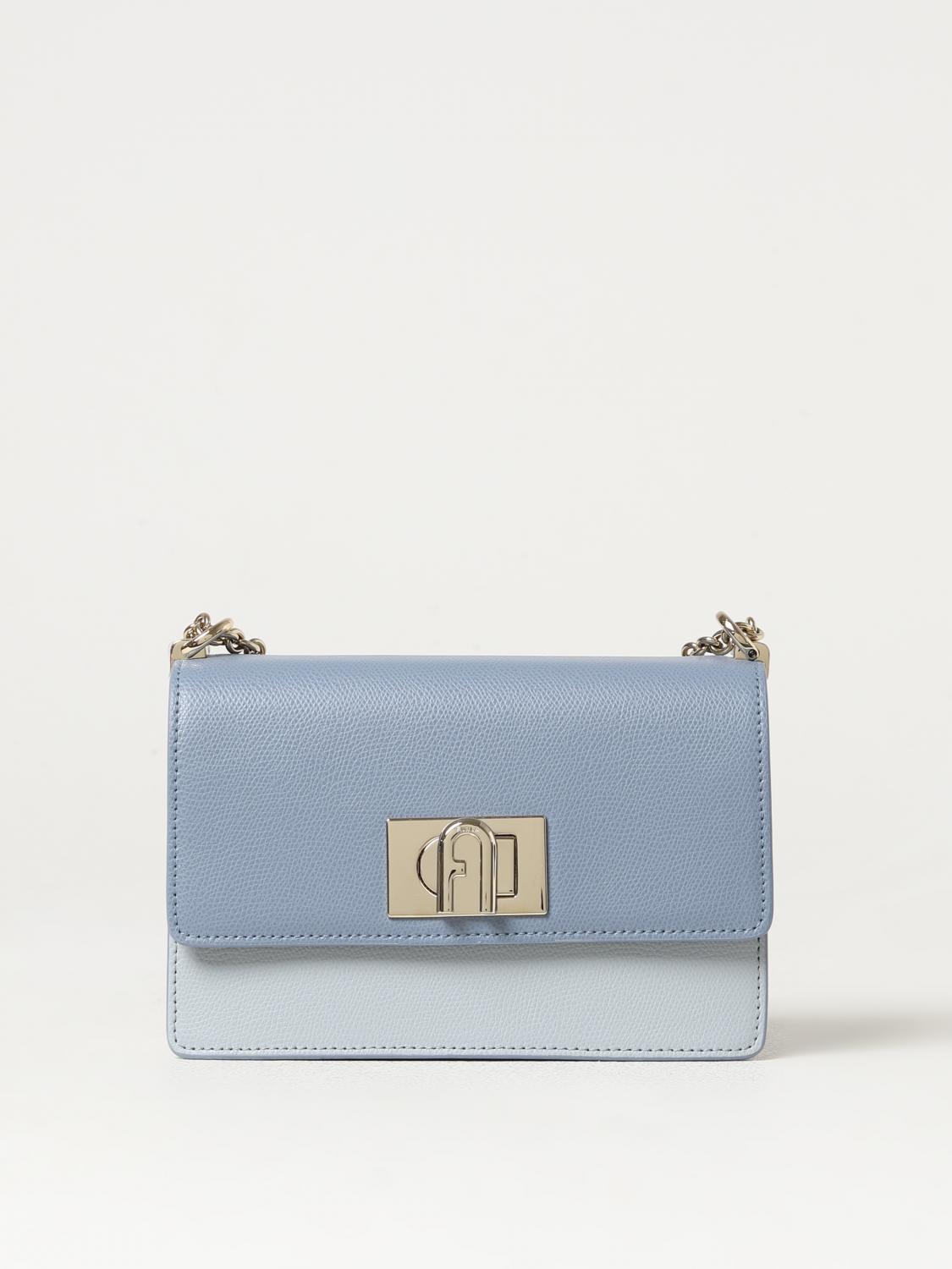 ショルダーバッグ・ポシェット FURLA Woman Crossbody bags Sky Blue BAFKACOARE000 55000 FURLA: Crossbody bags woman - Sky Blue | Furla mini bag