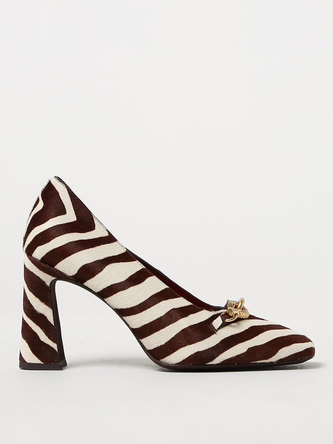 Tory Burch Jessa Pumps in pony leather - Black | 152746 | GIGLIO.COM