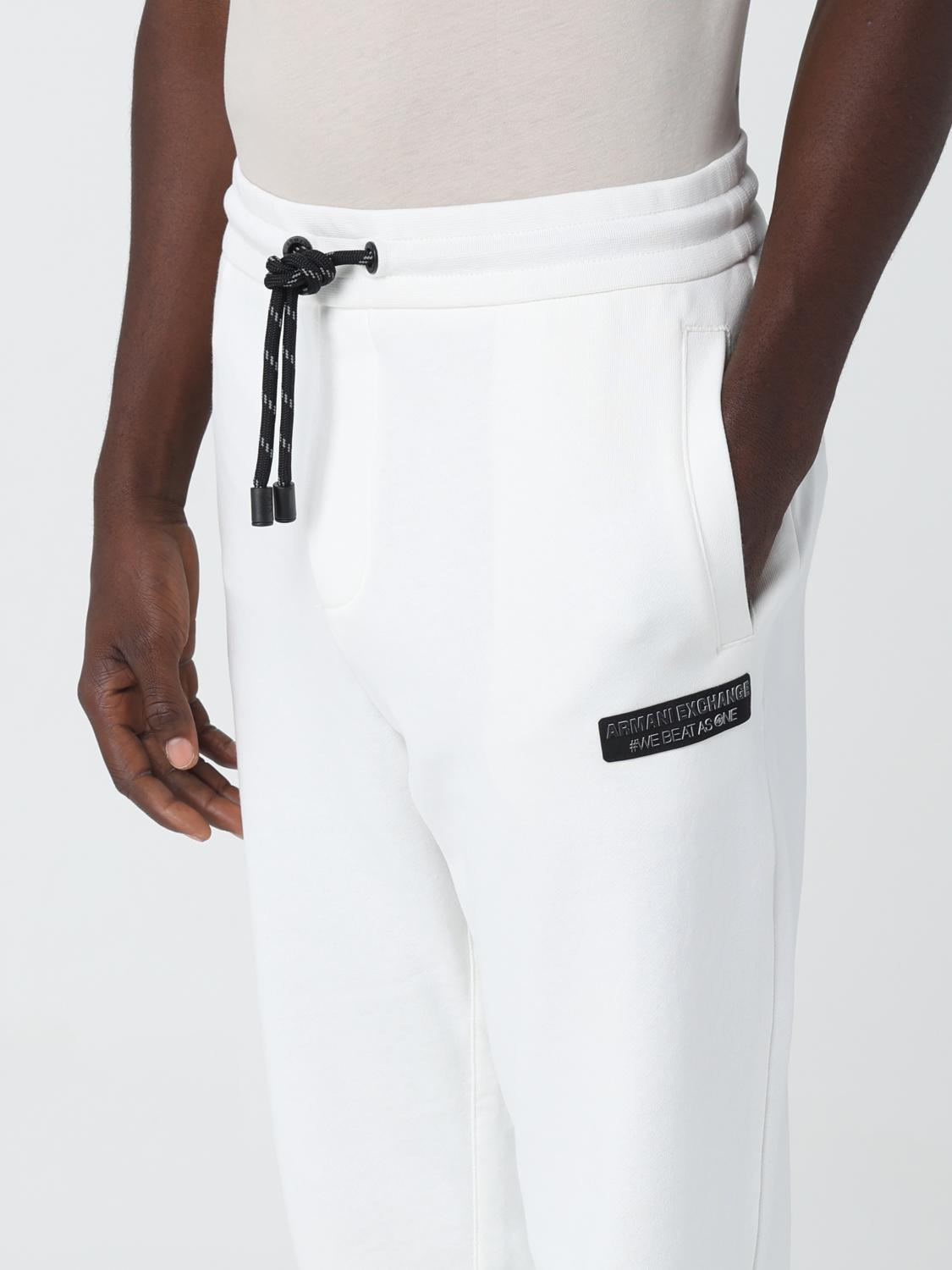 ARMANI EXCHANGE パンツ: パンツ メンズ Armani Exchange, ホワイト - Img 3