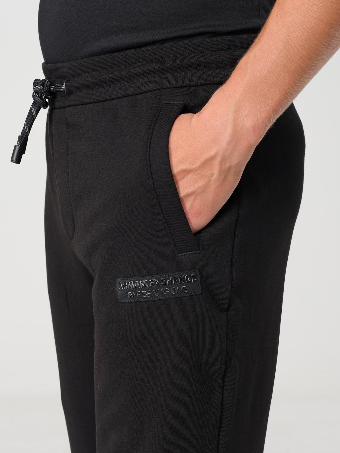 ARMANI EXCHANGE PANTS: Pants men Armani Exchange, Black - Img 3