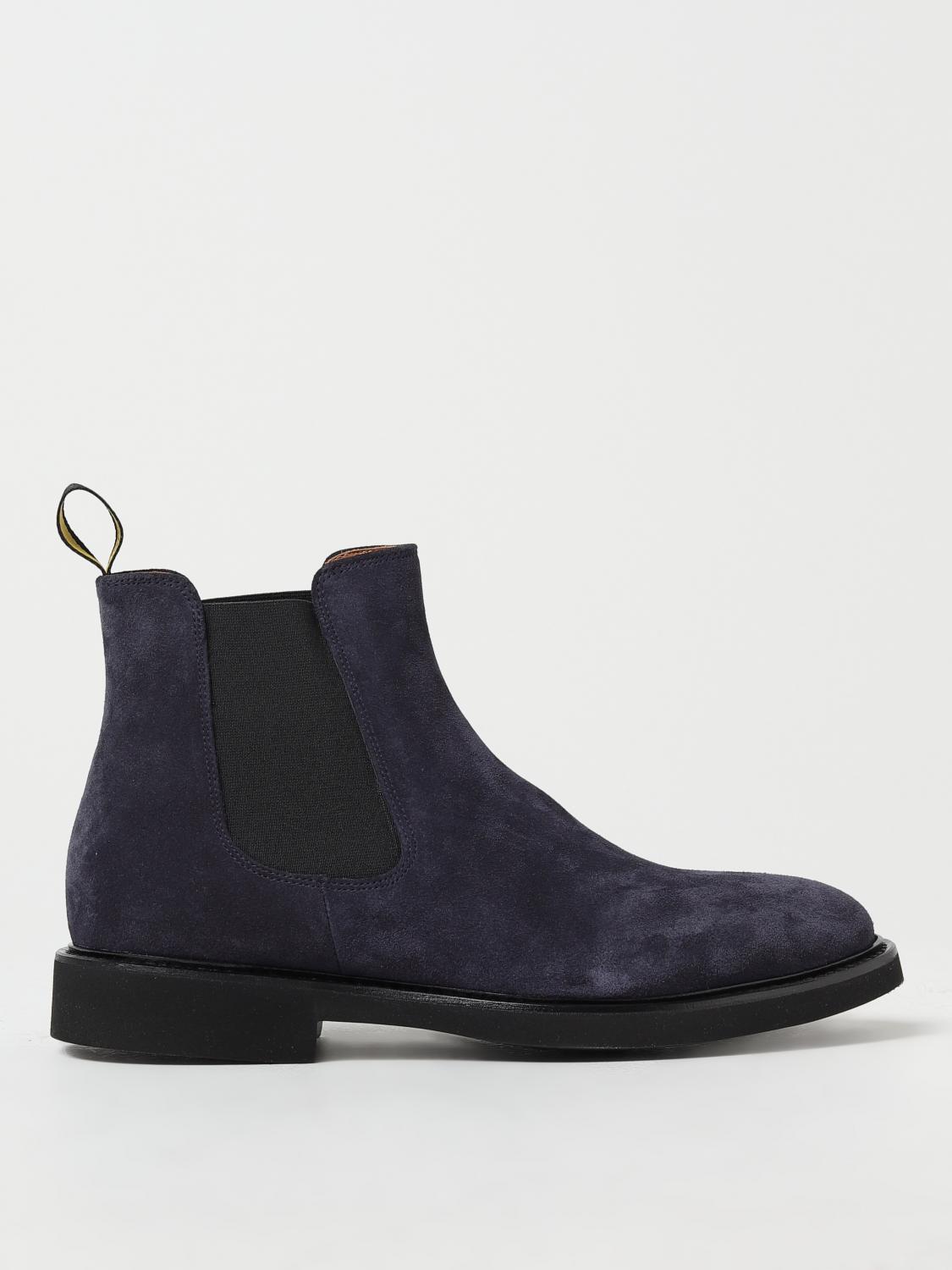 DOUCAL'S BOTTINES: Chaussures homme Doucal's, Bleu - Img 1