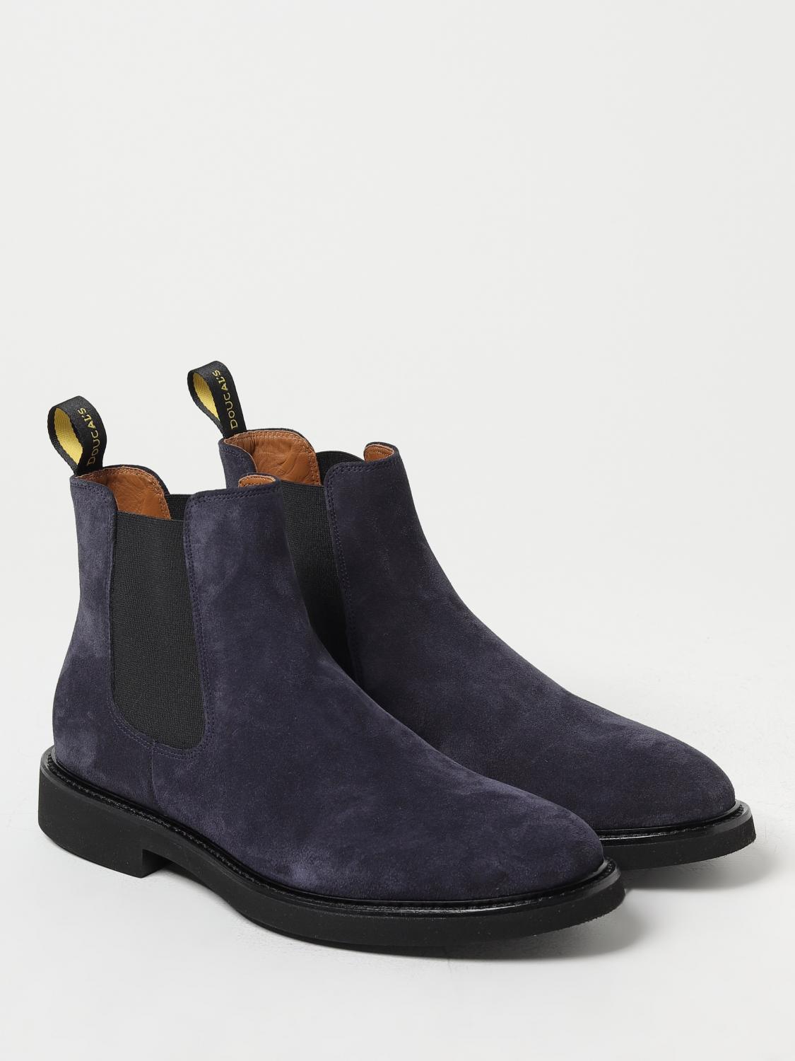 DOUCAL'S BOTTINES: Chaussures homme Doucal's, Bleu - Img 2