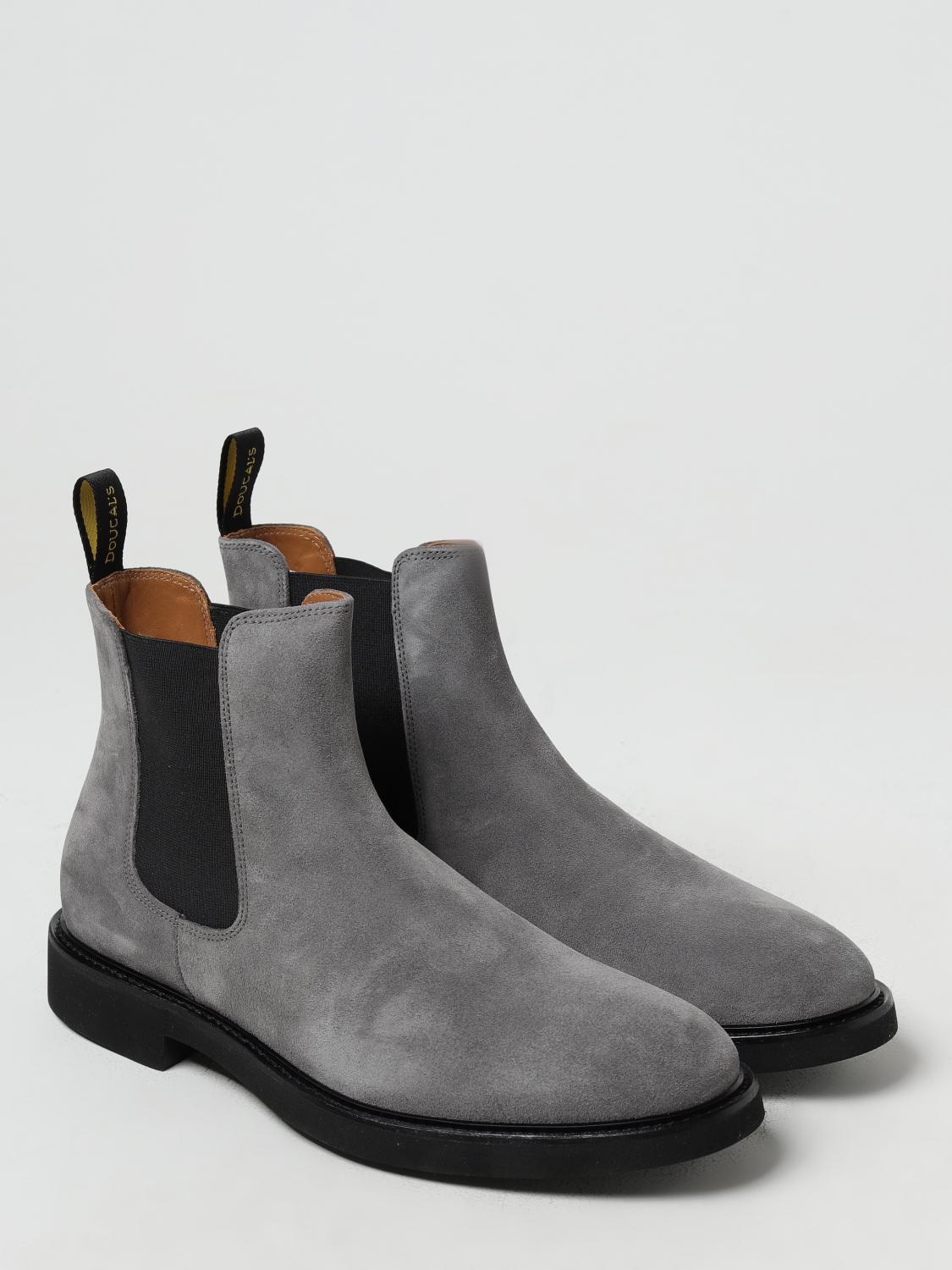 DOUCAL'S BOOT: Shoes men Doucal's, Grey - Img 2