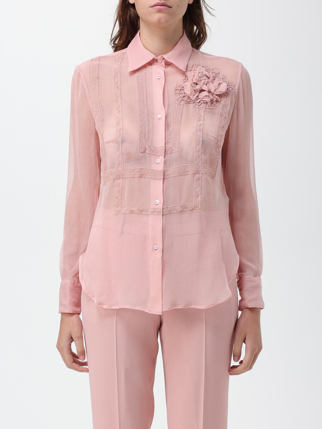 ERMANNO SCERVINO SHIRT: Shirt woman Ermanno Scervino, Pink - Img 1