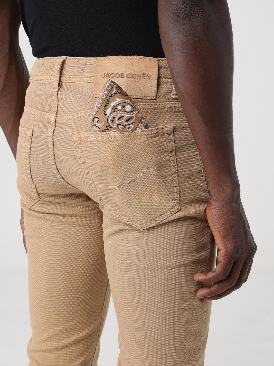JACOB COHEN PANTS: Pants men Jacob Cohen, Brown - Img 3