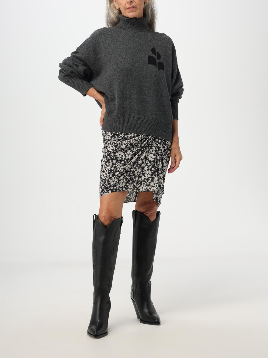 ISABEL MARANT ETOILE PULLOVER: Pullover damen Isabel Marant Etoile, Charcoal - Img 2