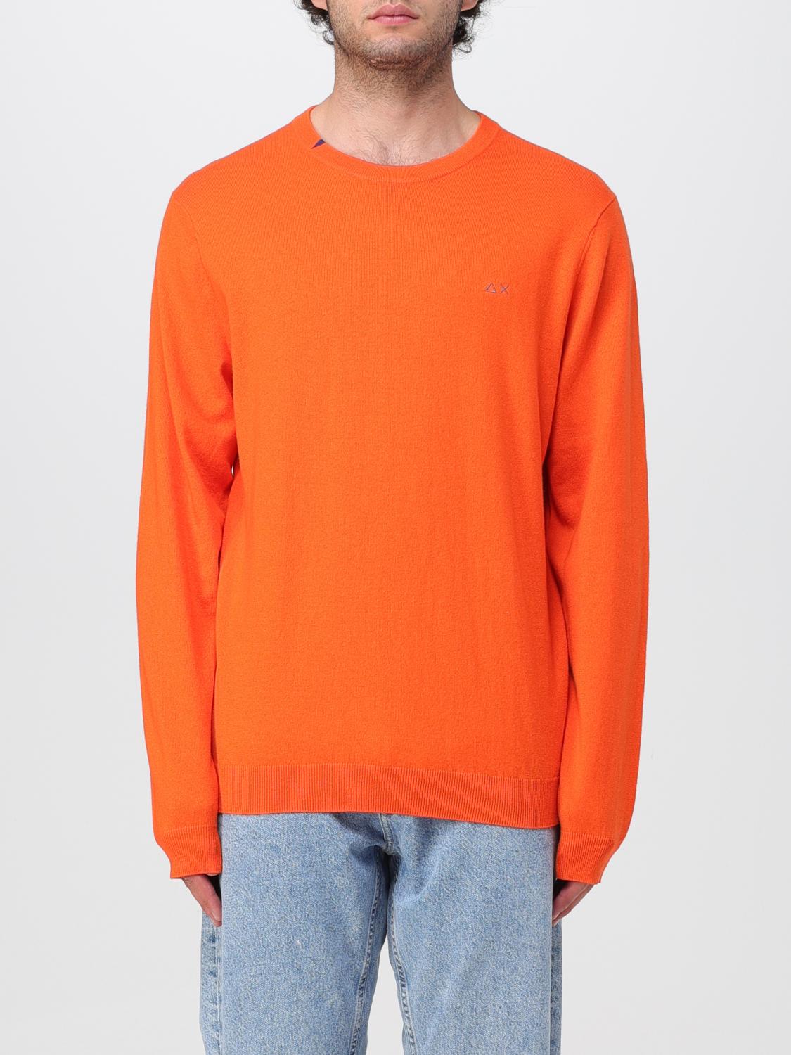 SUN68 PULLOVER: Pullover herren Sun 68, Orange - Img 1