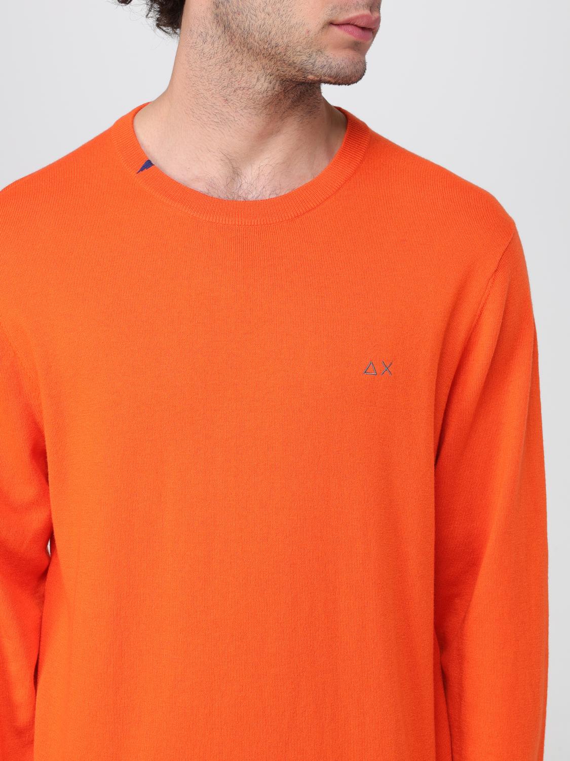 SUN68 PULLOVER: Pullover herren Sun 68, Orange - Img 3