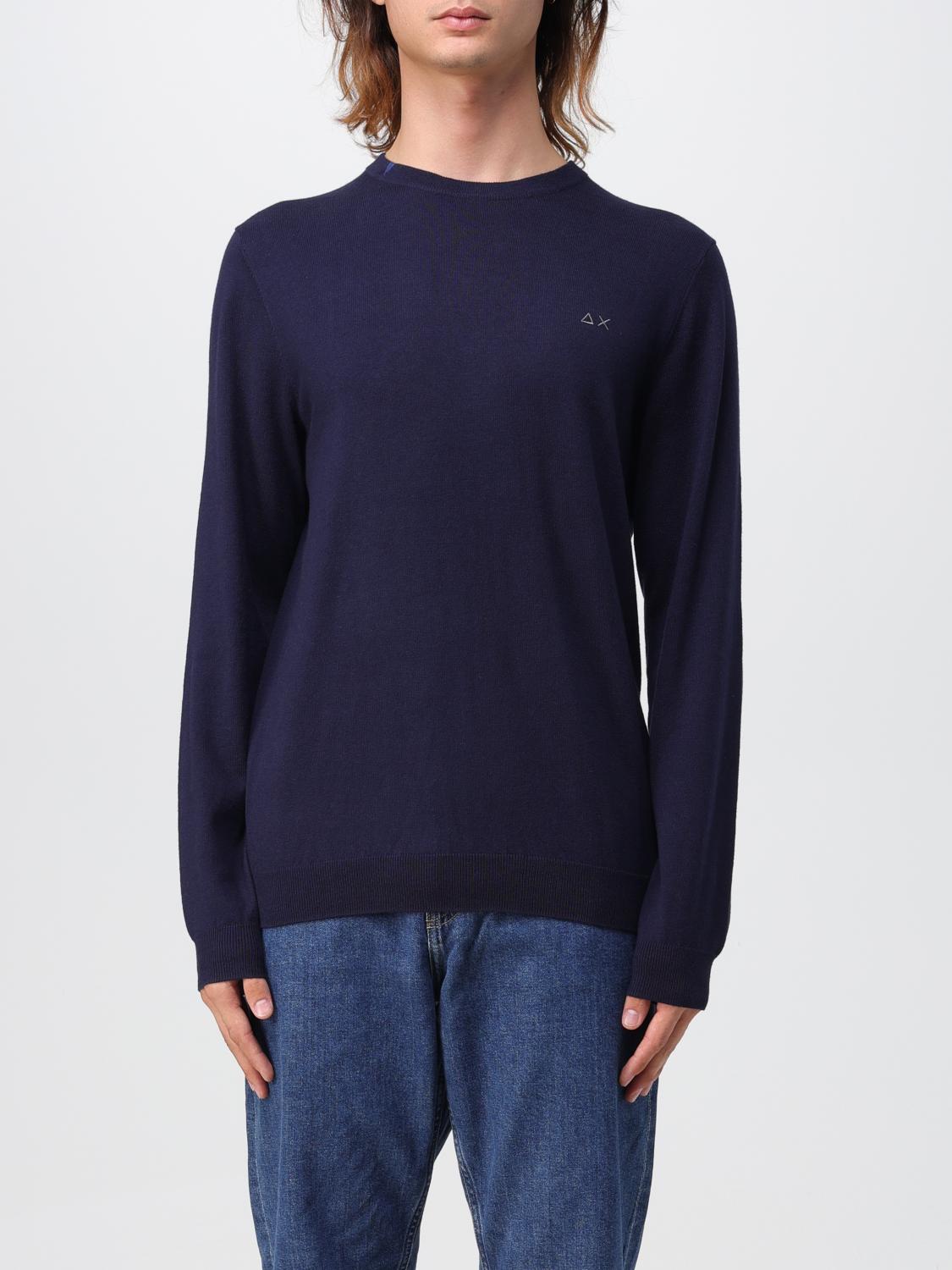 SUN68 PULLOVER: Pullover herren Sun 68, Blau - Img 1