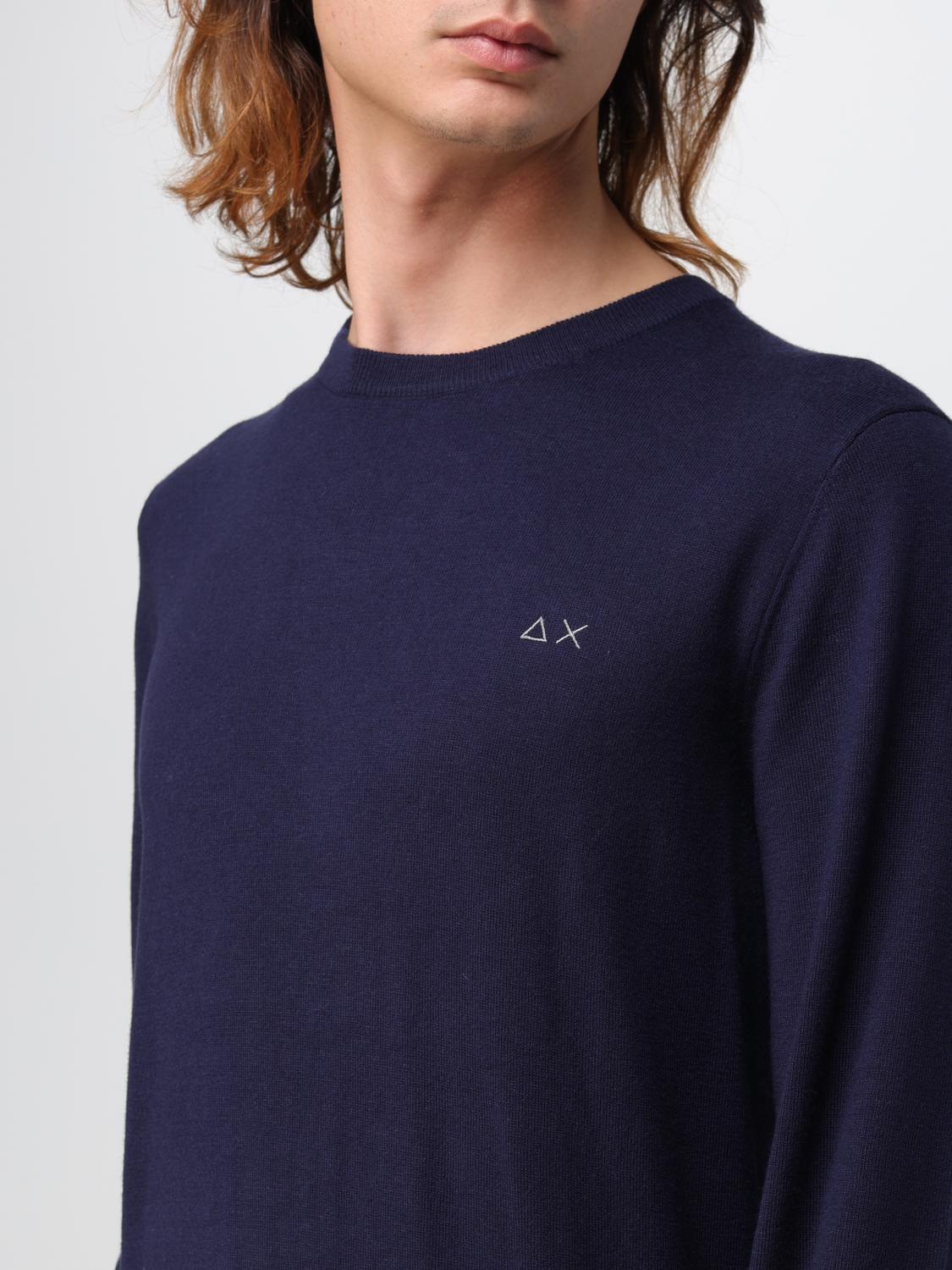 SUN68 PULLOVER: Pullover herren Sun 68, Blau - Img 3