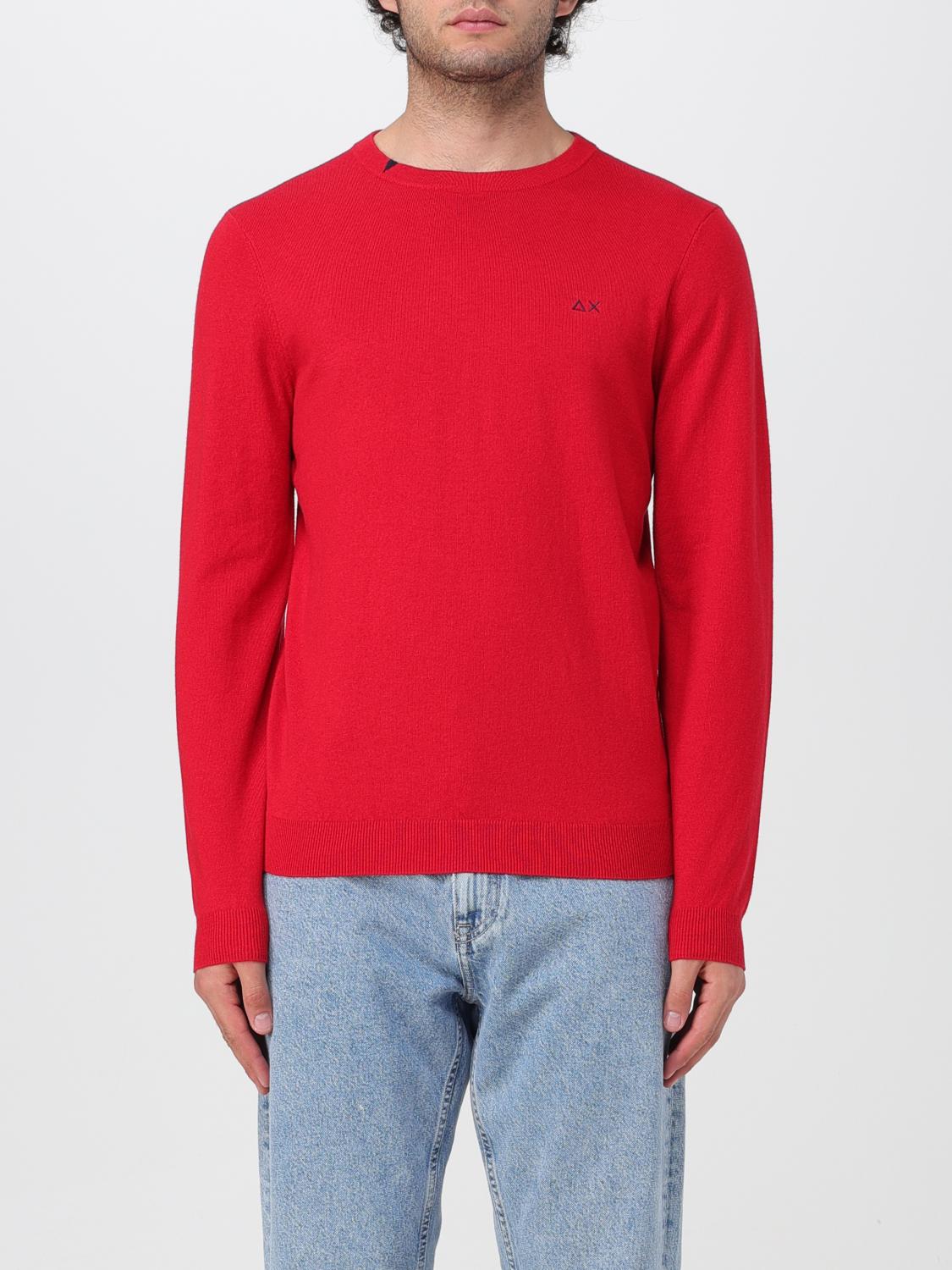 SUN68 PULLOVER: Pullover herren Sun 68, Rot - Img 1
