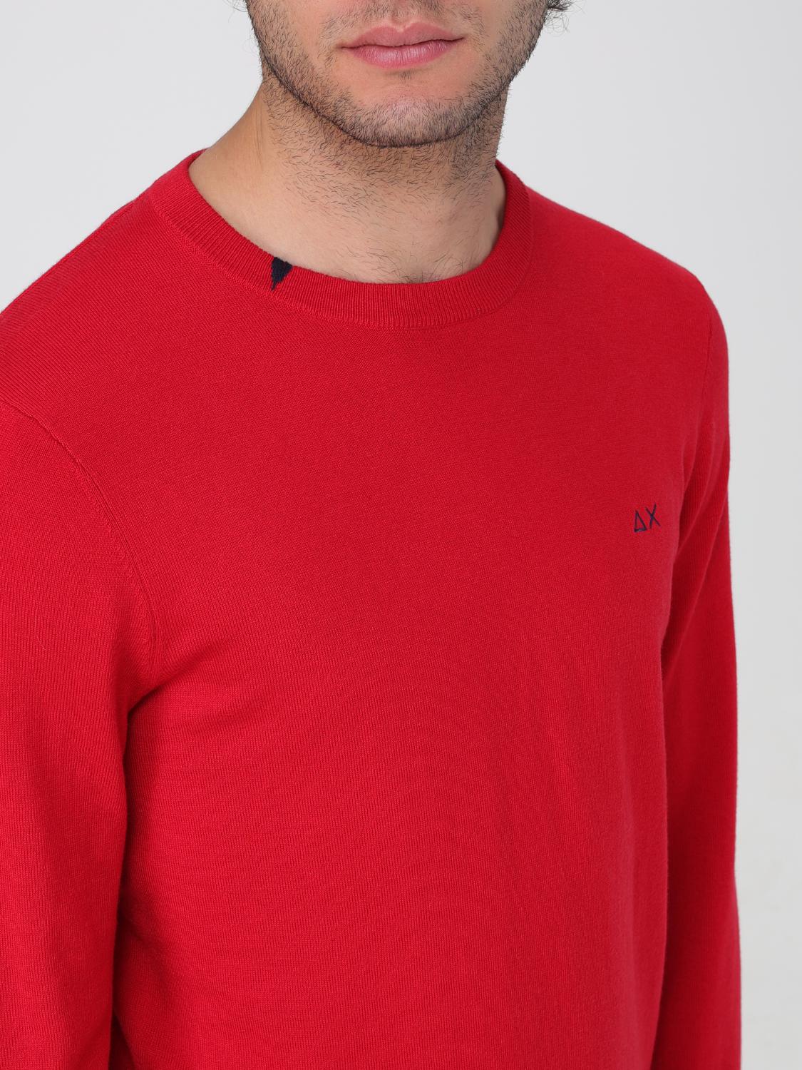 SUN68 PULLOVER: Pullover herren Sun 68, Rot - Img 3