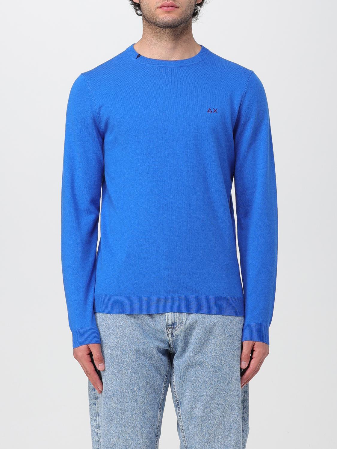 SUN68 PULLOVER: Pullover herren Sun 68, Blau 1 - Img 1