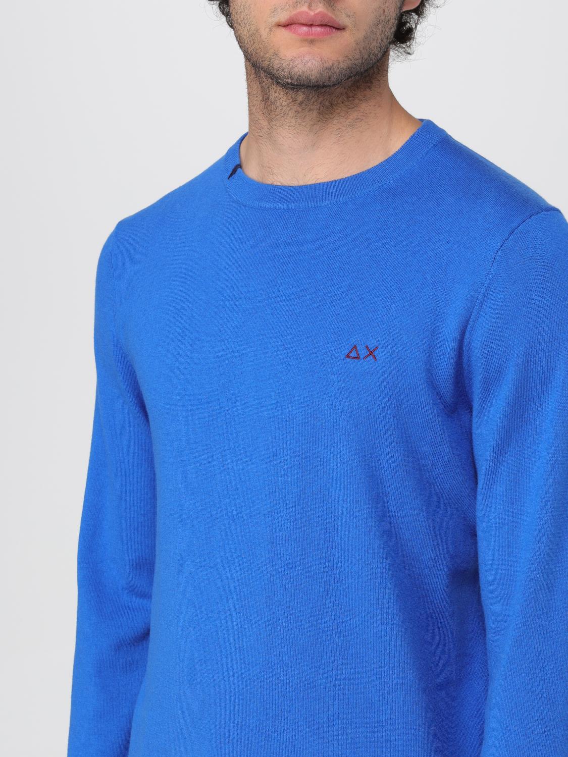 SUN68 PULLOVER: Pullover herren Sun 68, Blau 1 - Img 3