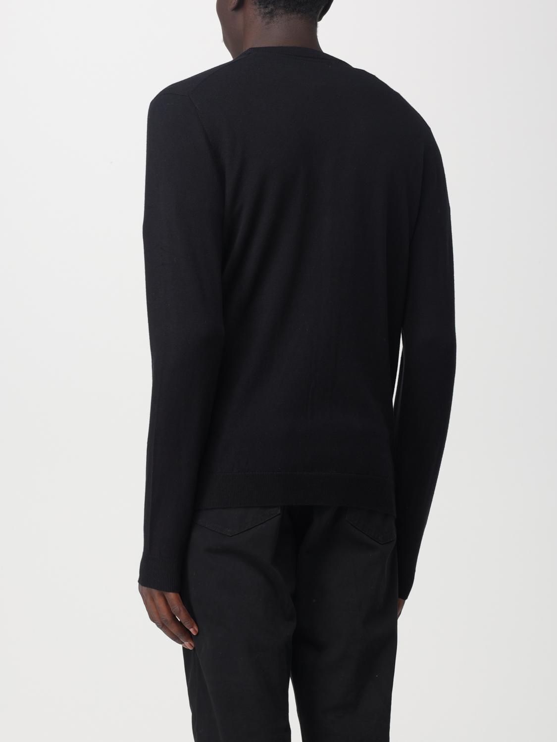 SUN68 STRICKJACKE: Strickjacke herren Sun 68, Schwarz - Img 2