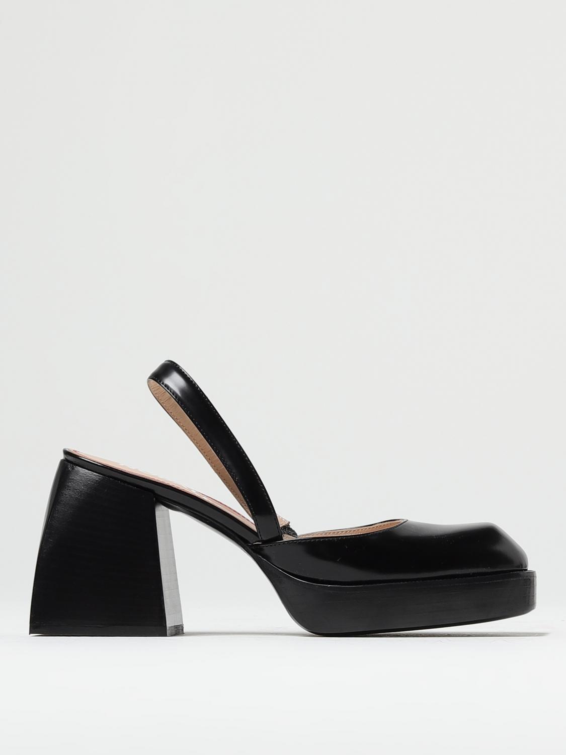 シューズ・サンダルその他 NODALETO Woman High heel shoes Black NO39165 BLACK GLASSED Nodaleto Outlet: High heel shoes woman - Black | Nodaleto