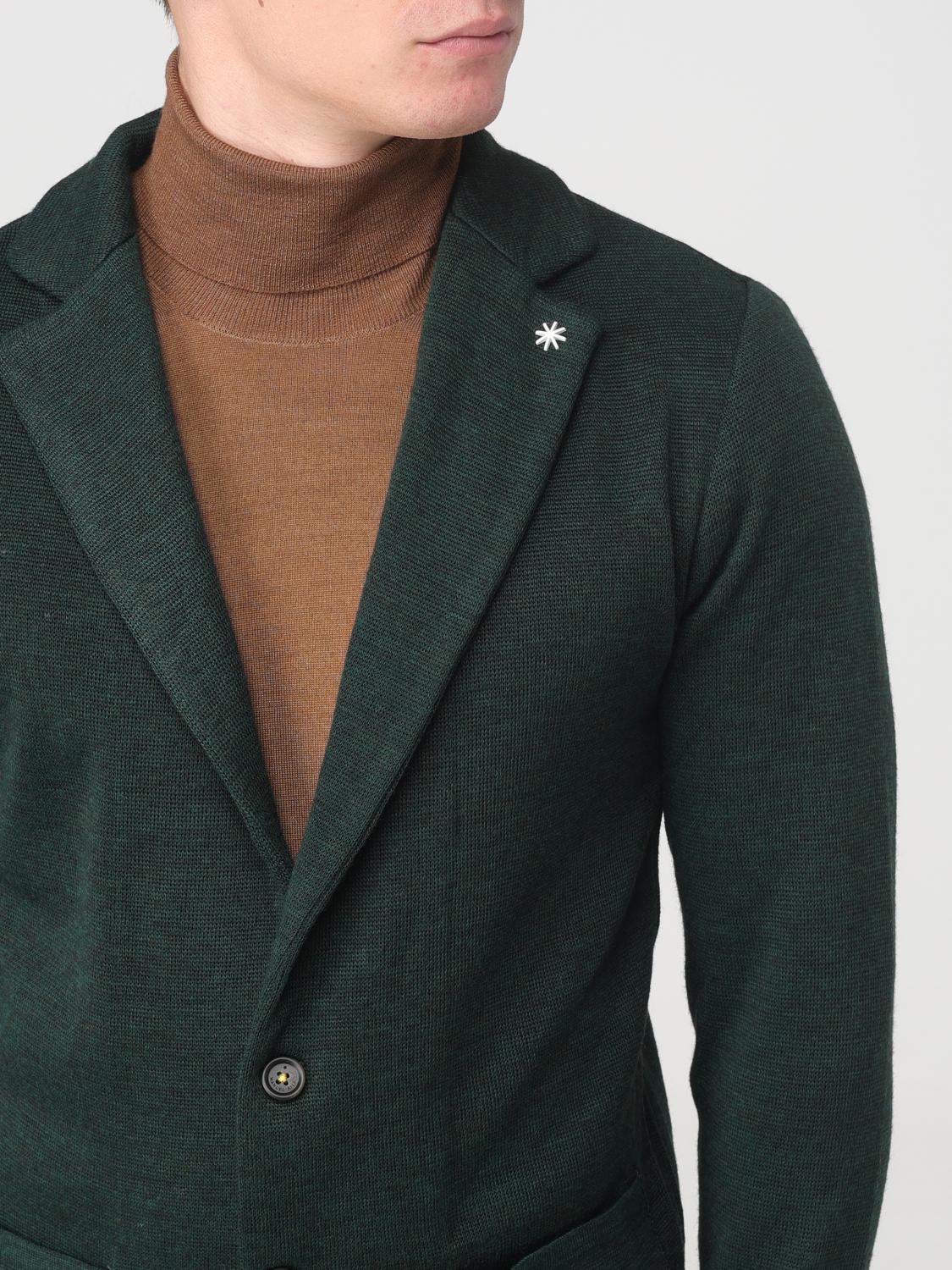MANUEL RITZ JACKET: Jacket men Manuel Ritz, Green - Img 4