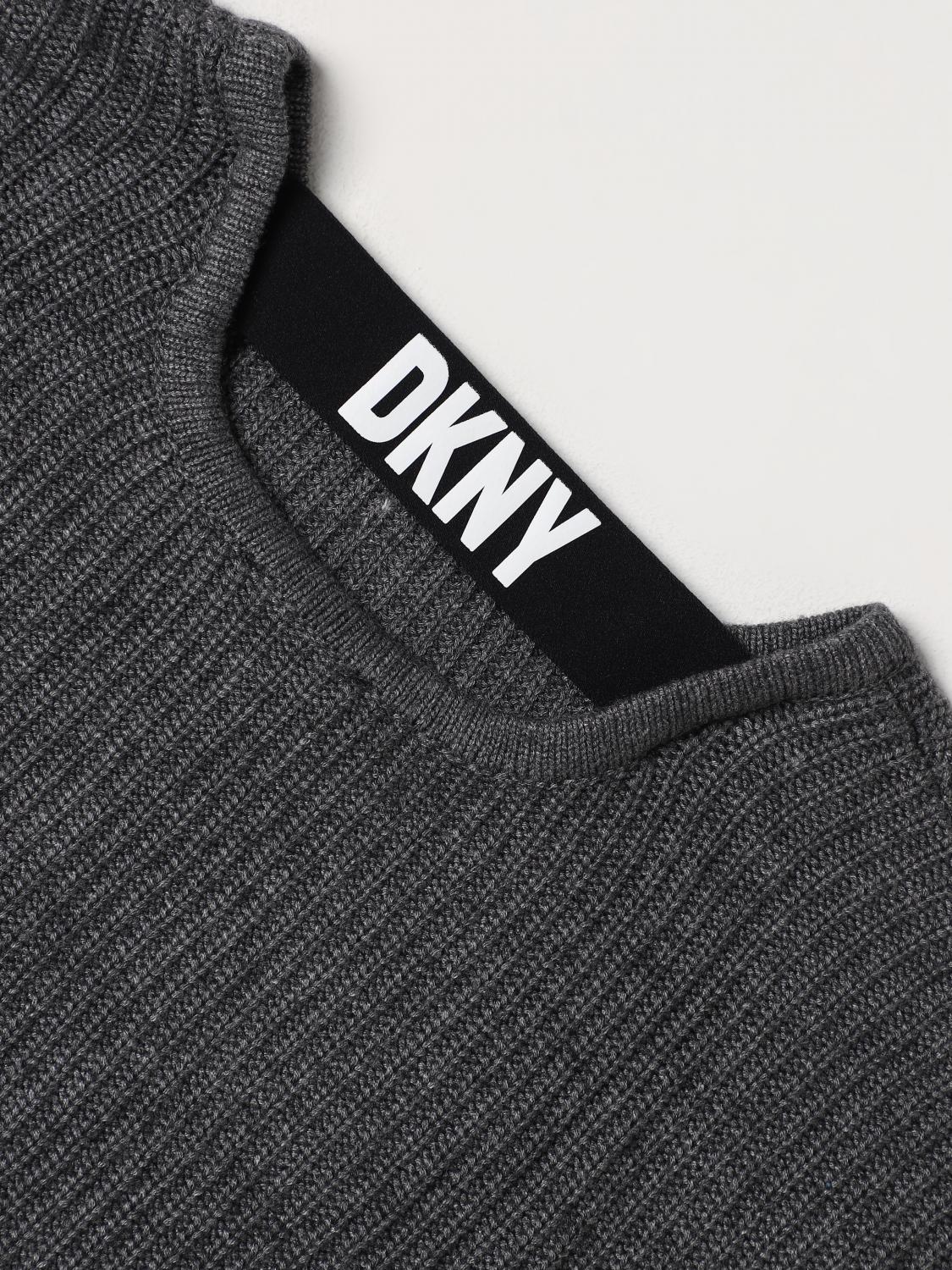 DKNY JERSEY: Jersey niños Dkny, Gris - Img 3