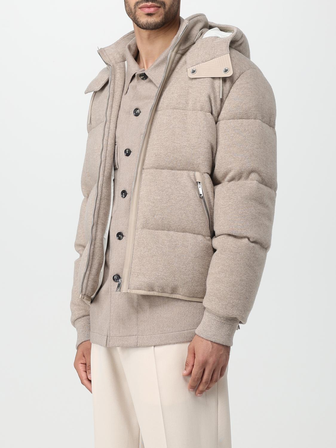 ZEGNA 外套: 外套 男士 Zegna, 米色 - Img 4