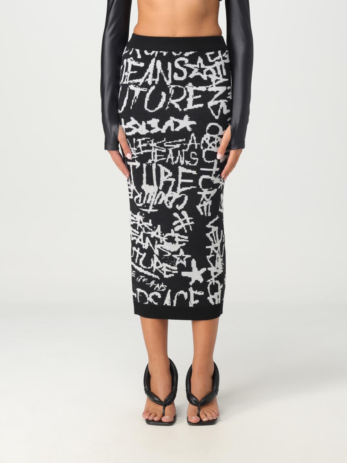 VERSACE JEANS COUTURE: Skirt woman - Multicolor | Versace