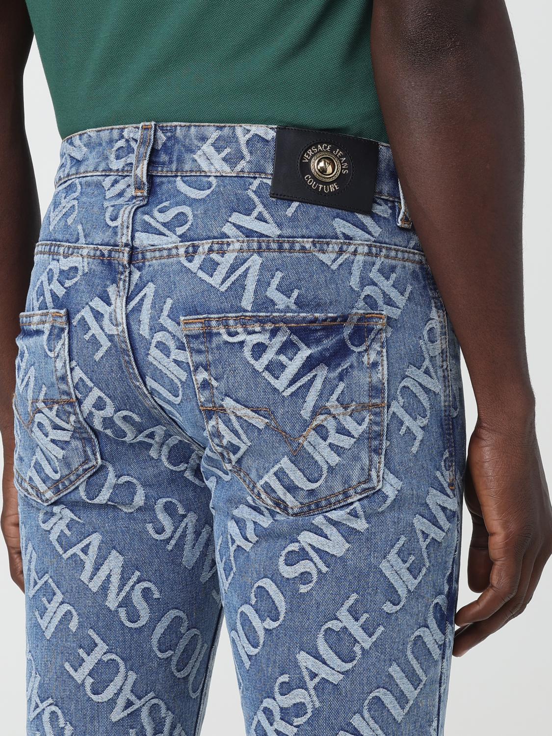 Versace Jeans Couture Jeans men - Blue | 75GAB5S0DW054L19 | GIGLIO.COM