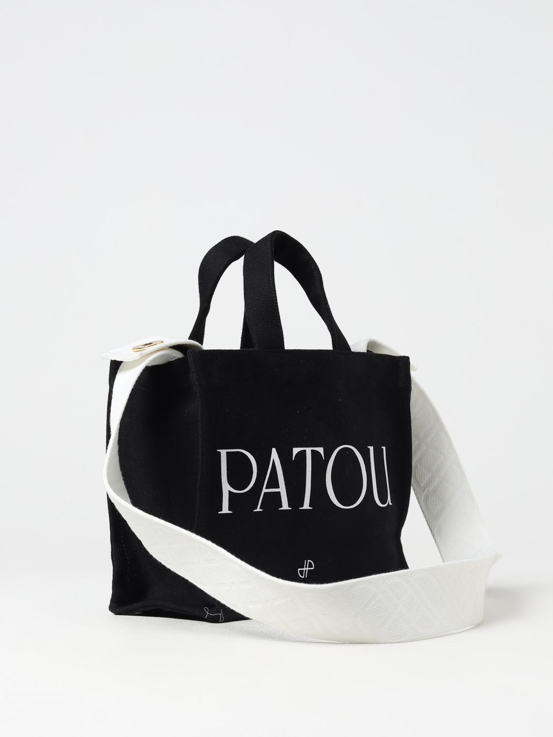 PATOU HANDTASCHE: Schultertasche damen Patou, Schwarz - Img 2