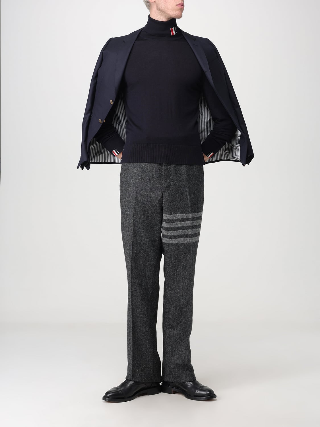 THOM BROWNE PULLOVER: Pullover herren Thom Browne, Blau - Img 2