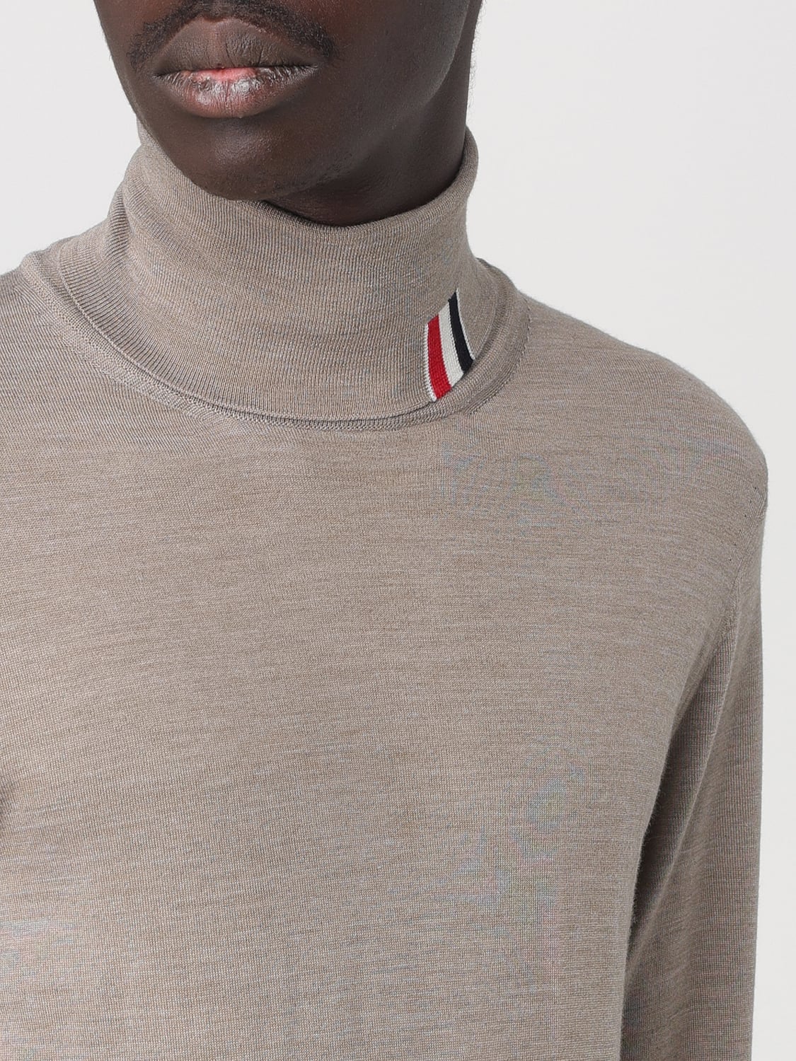 THOM BROWNE SWEATER: Thom Browne sweater in wool, Brown - Img 5
