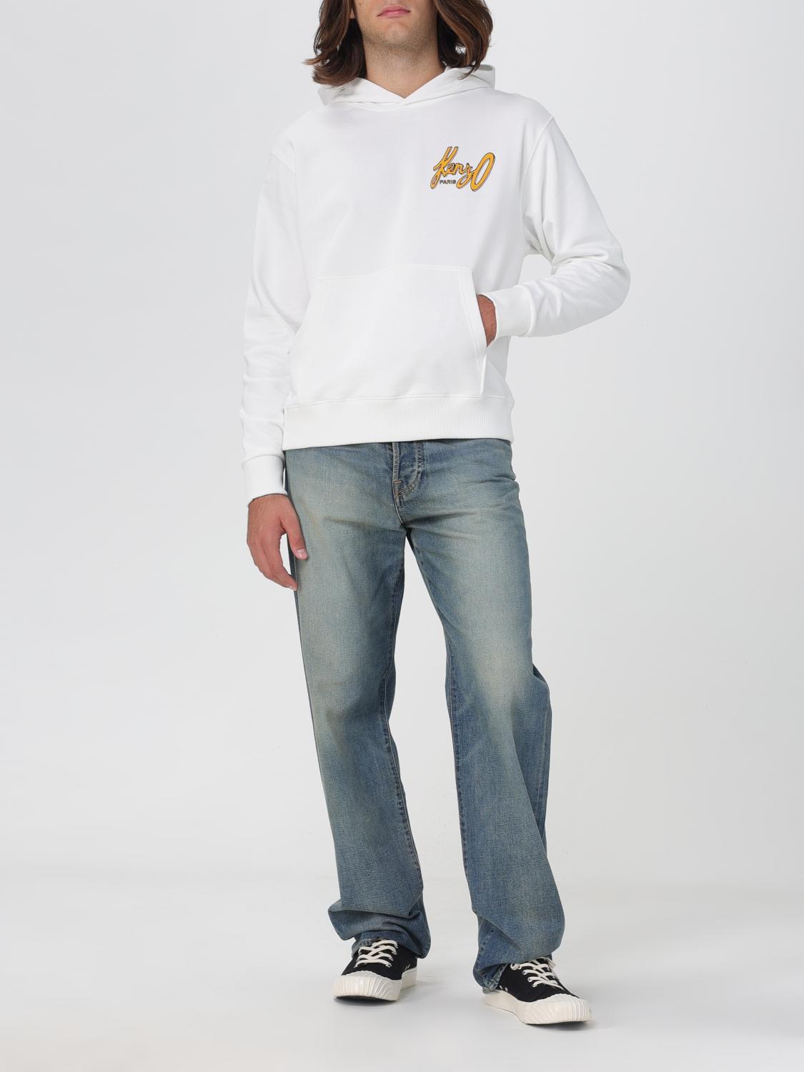 KENZO SWEATSHIRT: Pull homme Kenzo, Blanc - Img 2
