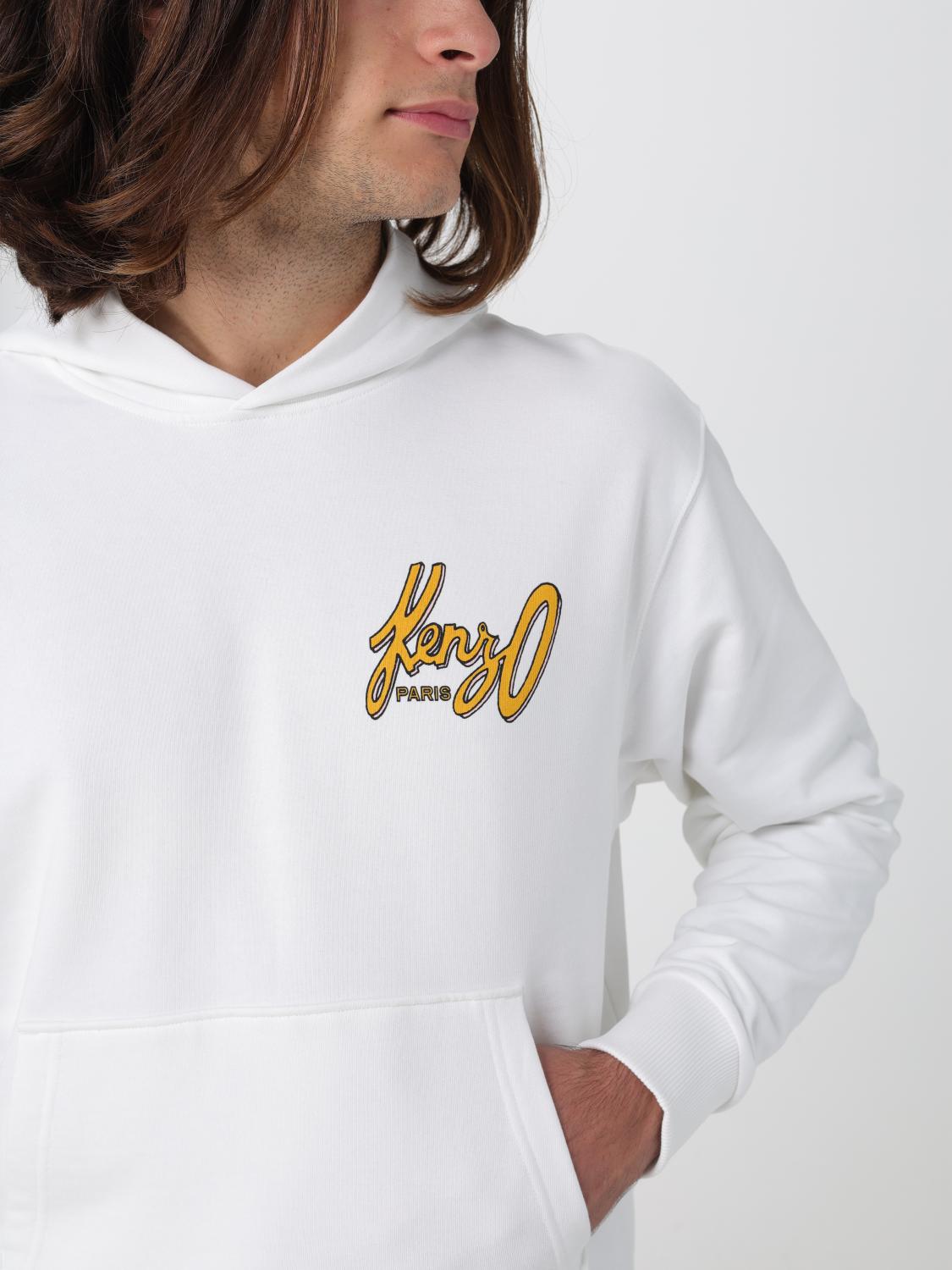 KENZO SWEATSHIRT: Pull homme Kenzo, Blanc - Img 5
