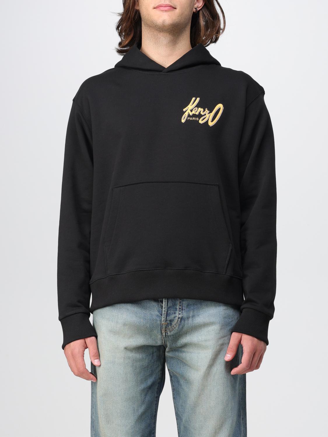 KENZO SWEATSHIRT: Kenzo cotton sweatshirt, Black - Img 1