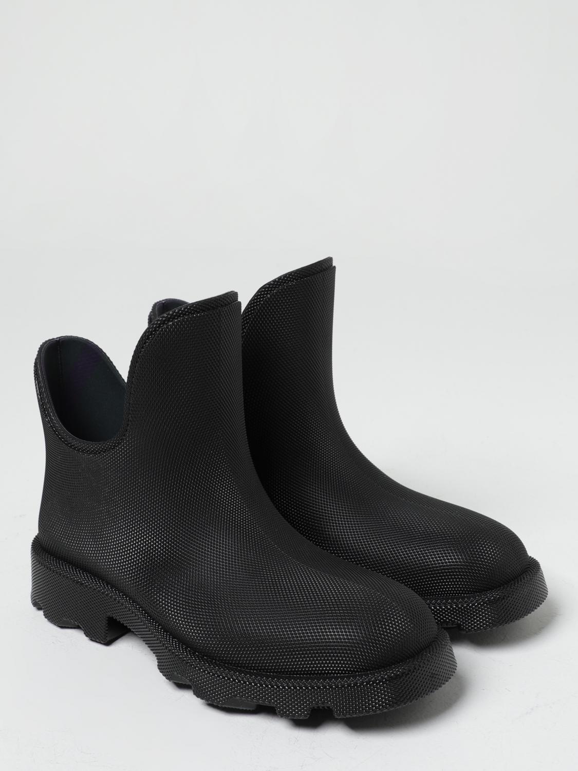 BURBERRY BOOTS: Burberry Marsh rubber boots, Black - Img 2