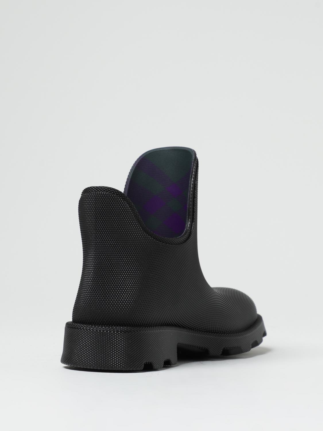 BURBERRY BOOTS: Burberry Marsh rubber boots, Black - Img 3