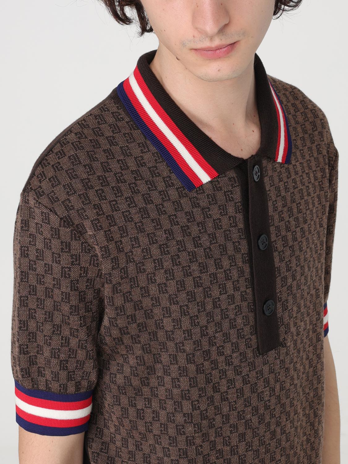 BALMAIN POLO: Camiseta hombre Balmain, Marrón - Img 5