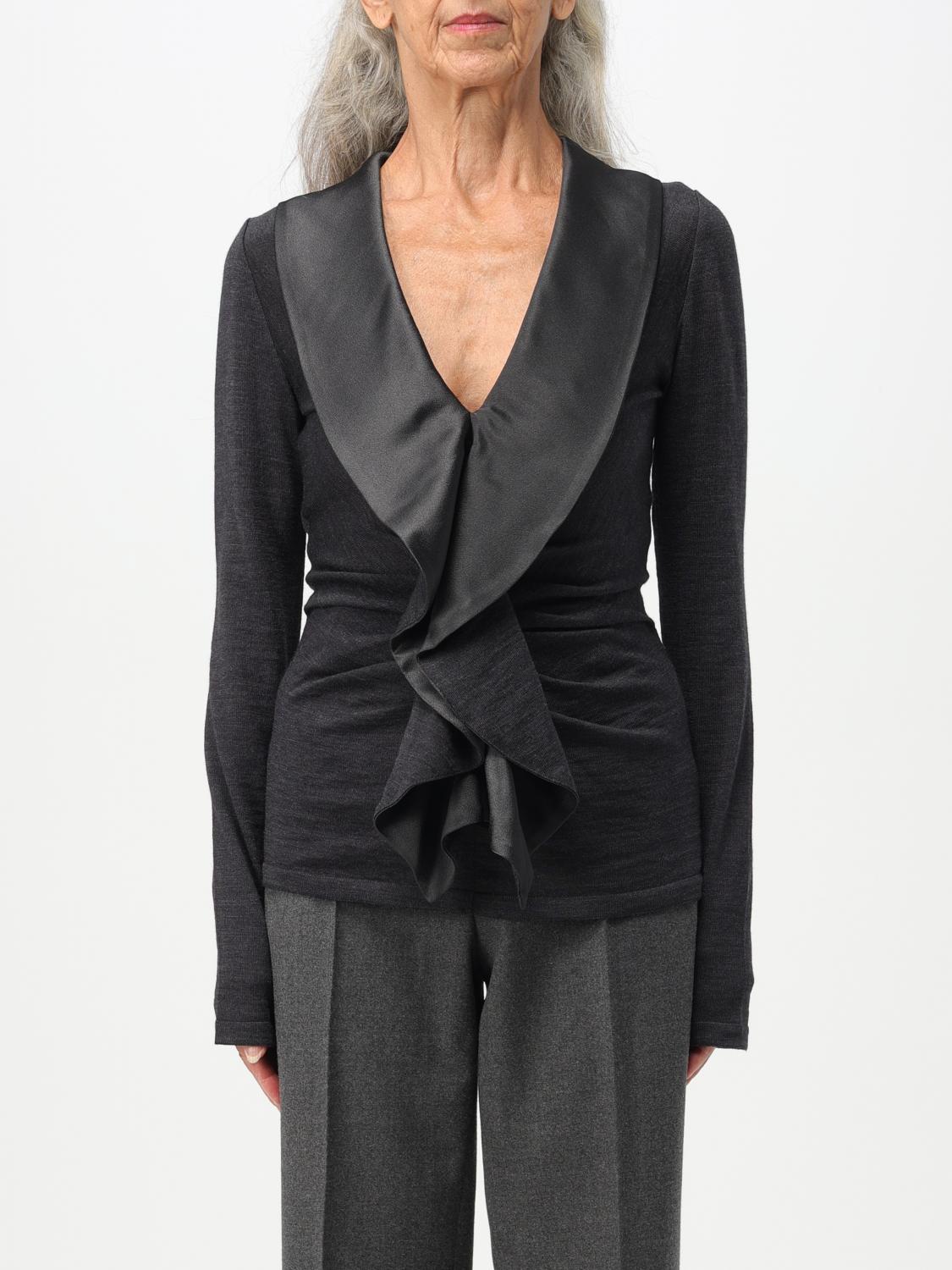 ジャケット A FERRETTI Woman Jacket Grey 05045124 0516 Alberta Ferretti Outlet: Jacket woman - Grey | Alberta