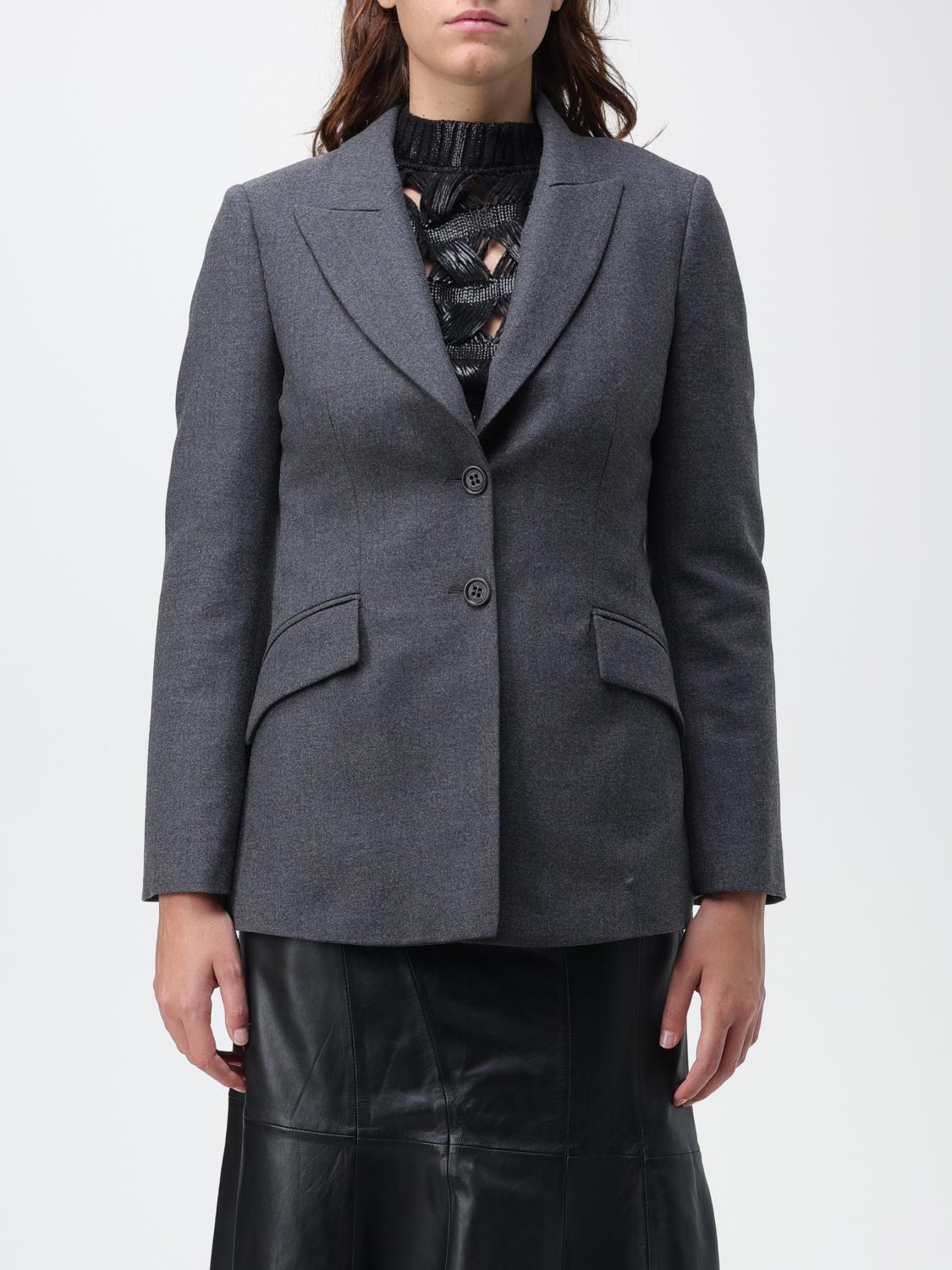 ALBERTA FERRETTI CHAQUETA: Chaqueta mujer Alberta Ferretti, Gris - Img 1