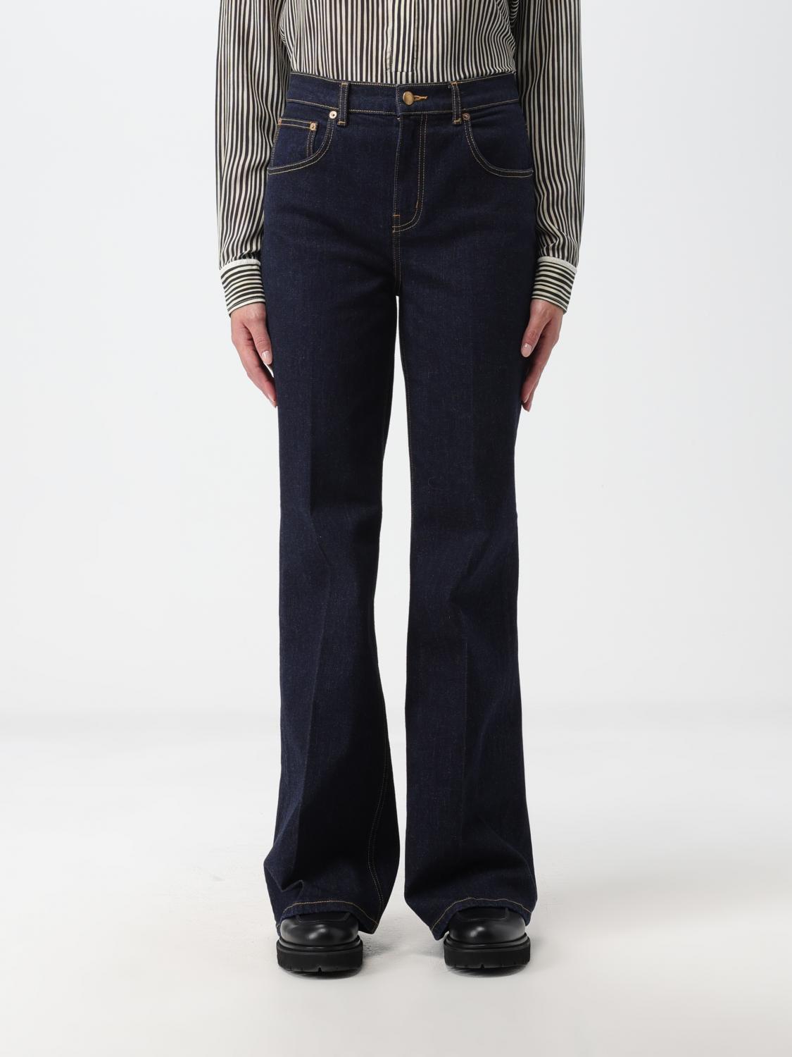 デニム・ジーパン TORY BURCH Woman Jeans Denim 153247 422 Tory Burchアウトレット:ジーンズ レディース - デニム