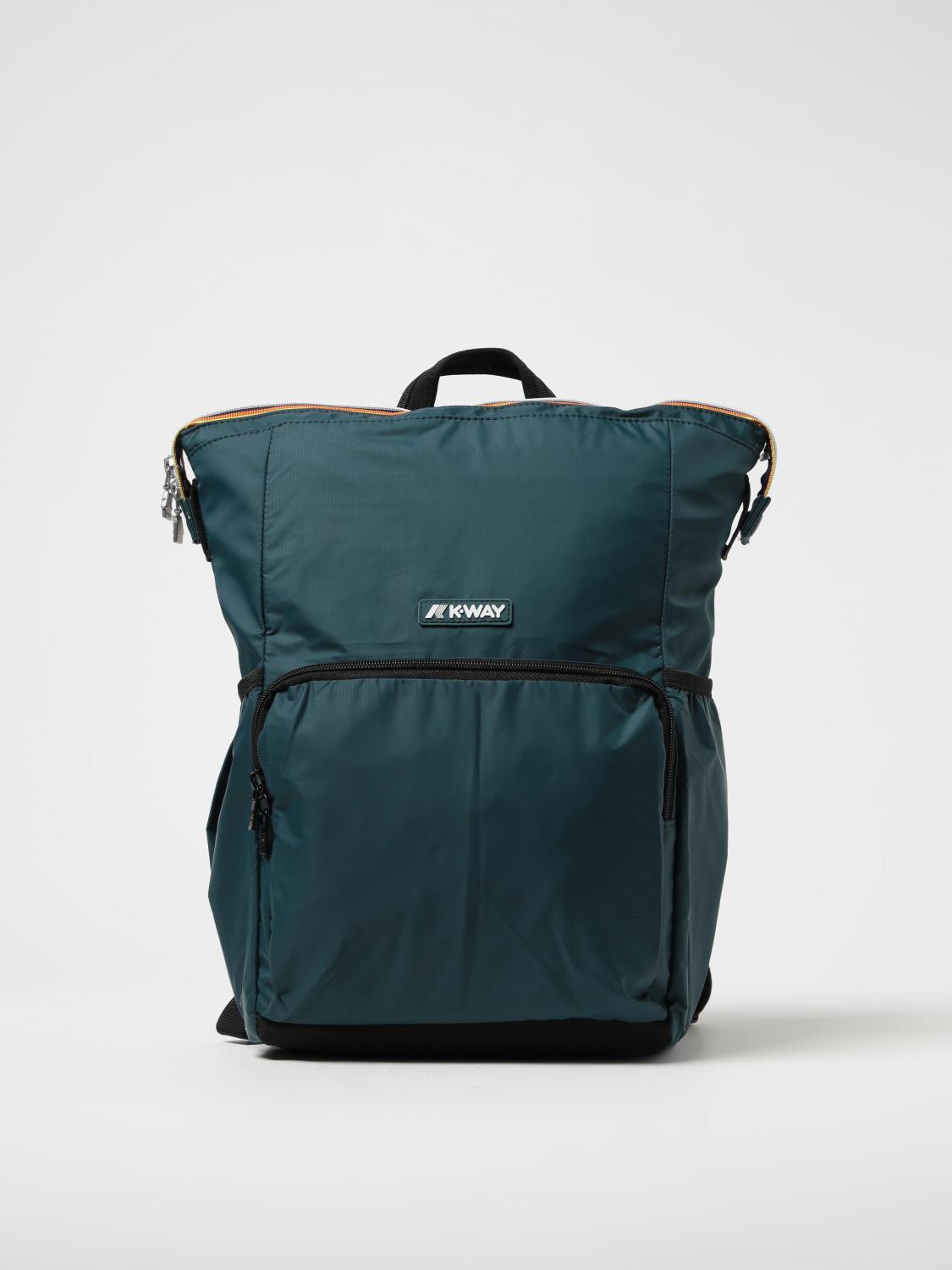 K-WAY BACKPACK: Backpack men K-way, Green - Img 1