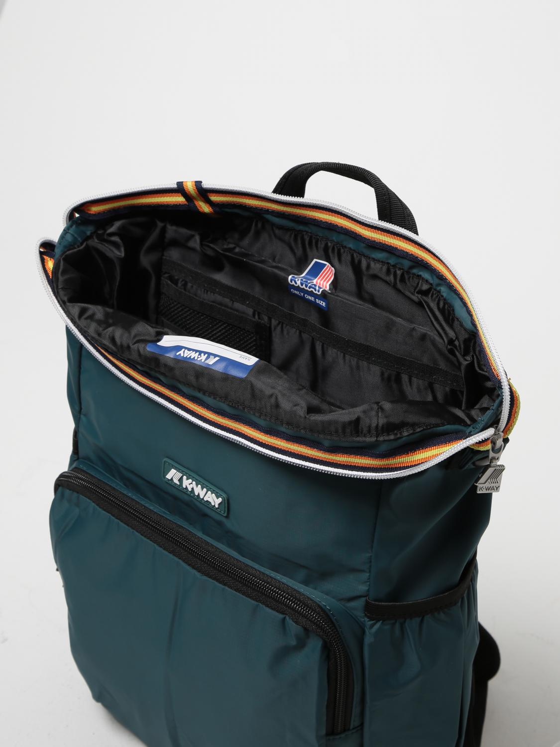 K-WAY BACKPACK: Backpack men K-way, Green - Img 4