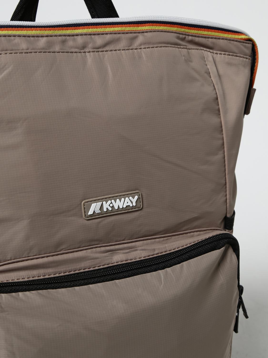 K-WAY BACKPACK: Backpack men K-way, Beige - Img 3
