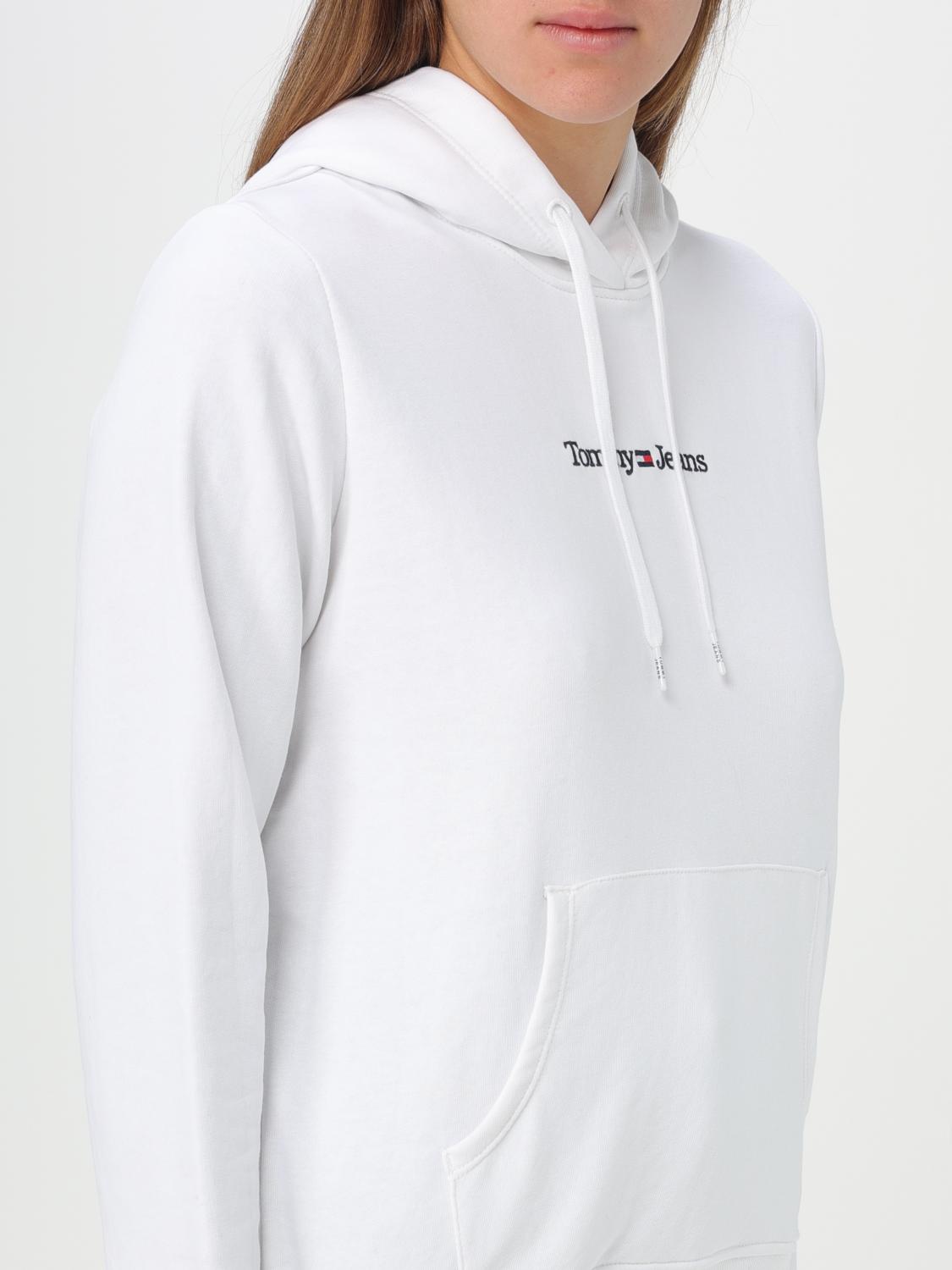 TOMMY JEANS SWEATSHIRT: Sweatshirt damen Tommy Jeans, Weiß - Img 3