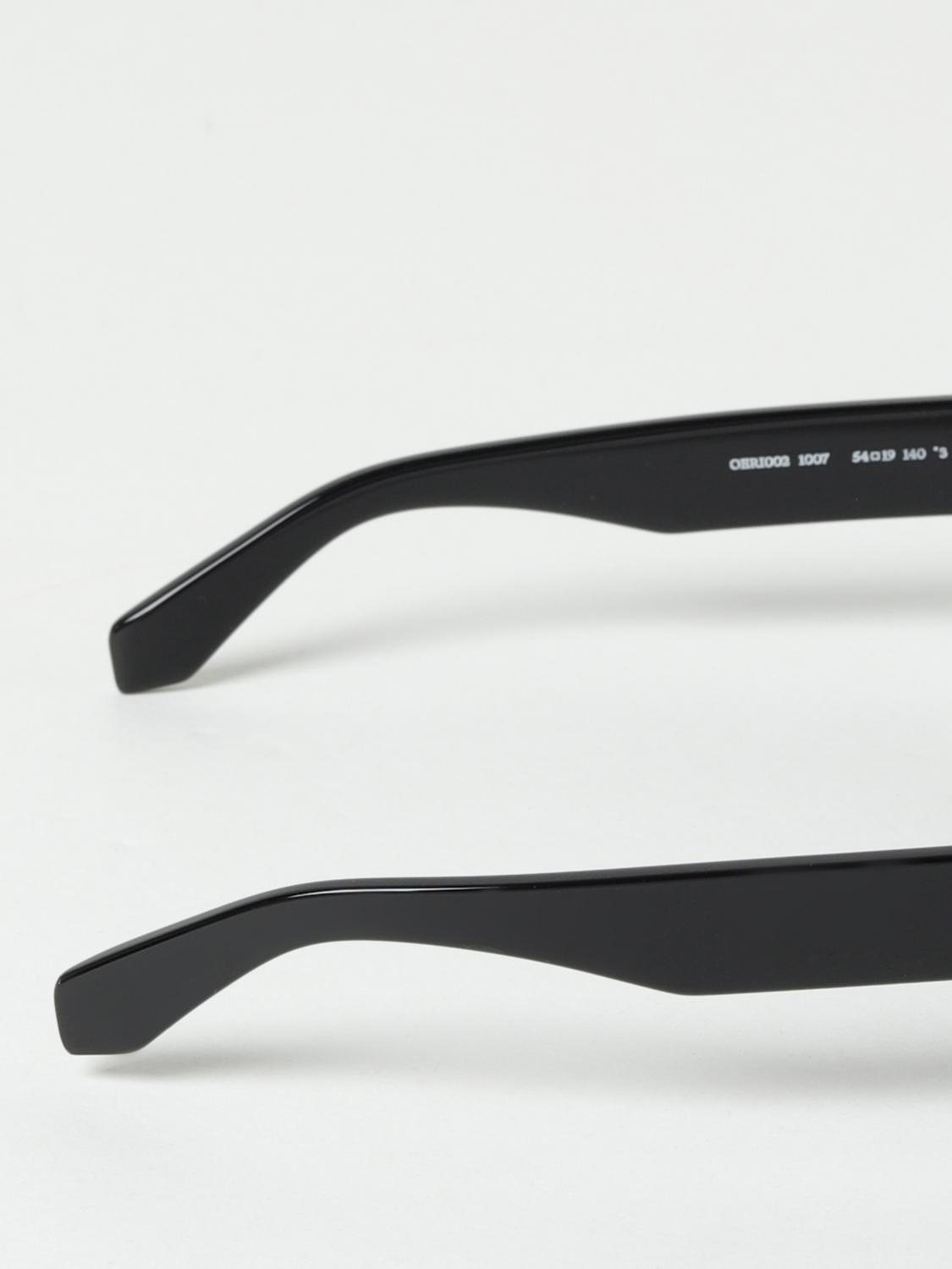 OFF-WHITE SONNENBRILLE: Sonnenbrillen herren Off-white, Schwarz - Img 3