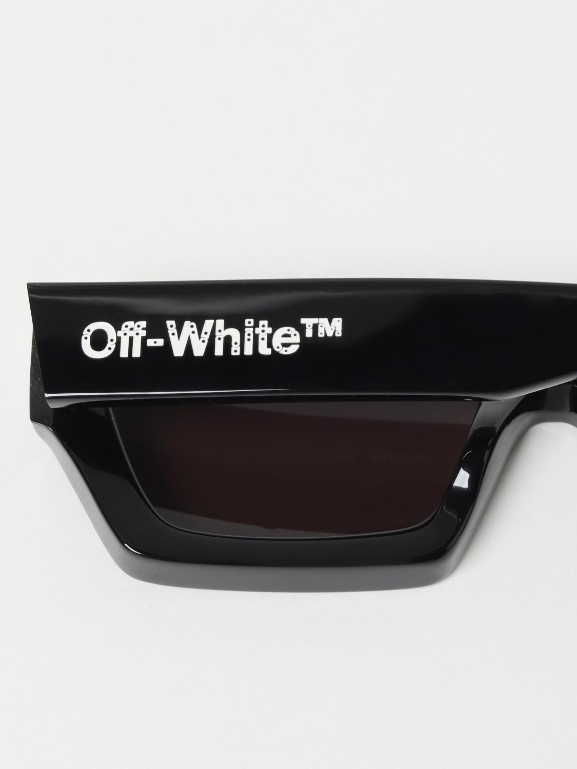 OFF-WHITE SONNENBRILLE: Sonnenbrillen herren Off-white, Schwarz - Img 4