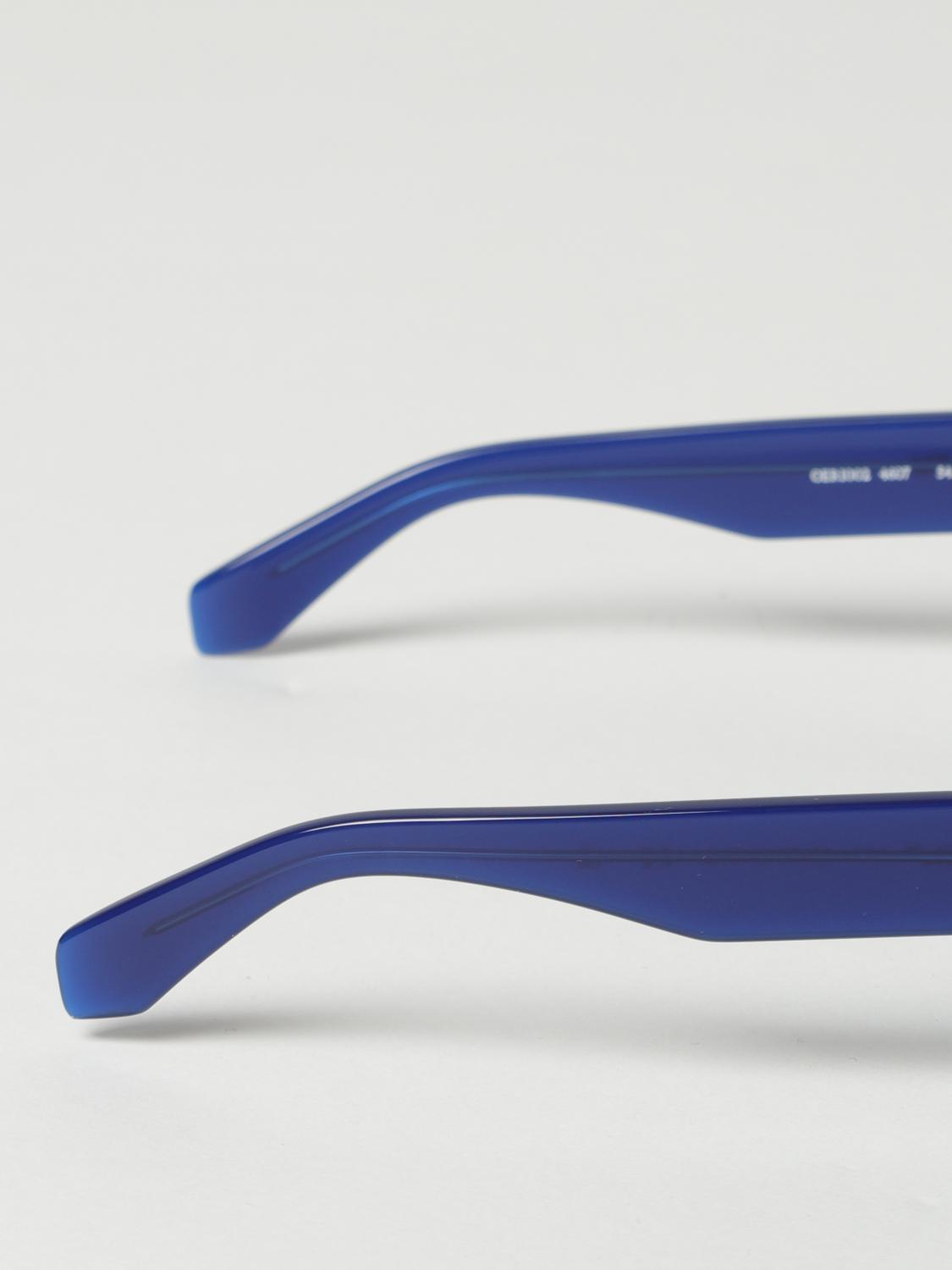 OFF-WHITE OCCHIALI DA SOLE: Occhiali da sole Manchester Off-White in acetato, Blue - Img 3