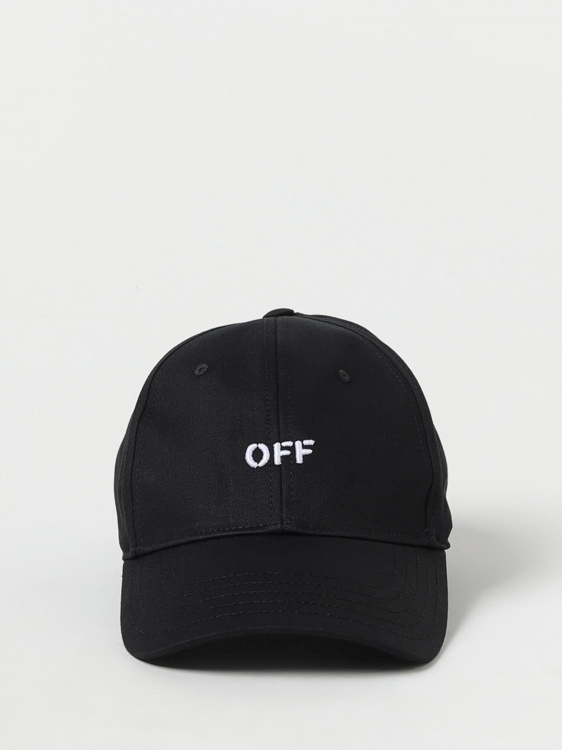 Off-White cotton hat - Black | OMLB052F23FAB006 | GIGLIO.COM